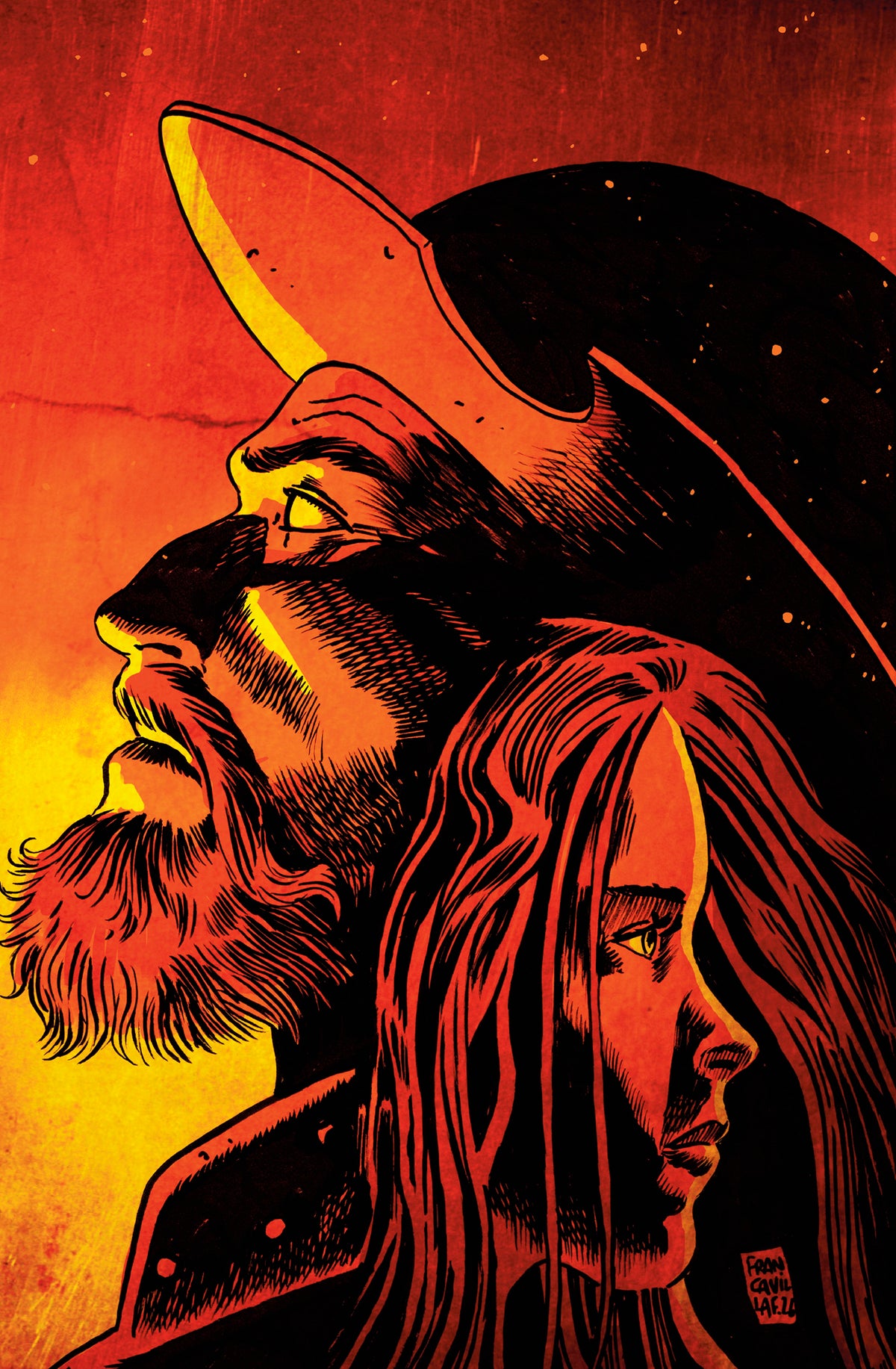 La Mancha #1 (of 6) Cover E – Francesco Francavilla Virgin Variant