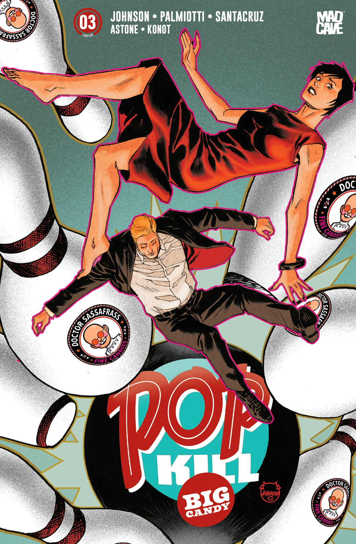 Pop Kill Big Candy #3 (of 4) Cover A – Dave Johnson