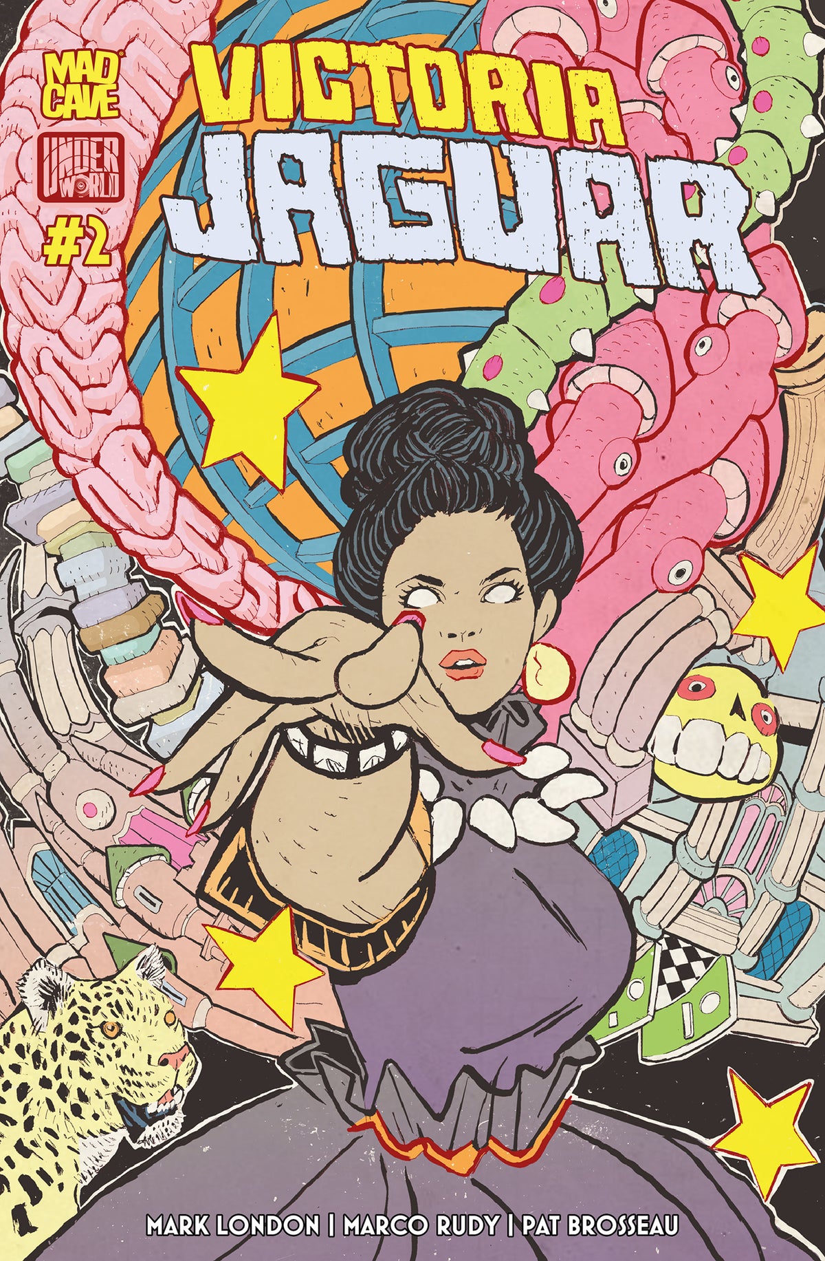 Victoria Jaguar #2 (of 5) Cover B – James Edward Clarke Variant