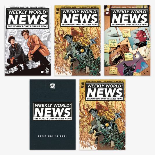 Weekly World News #1 (of 6) Bundle – Covers A–E