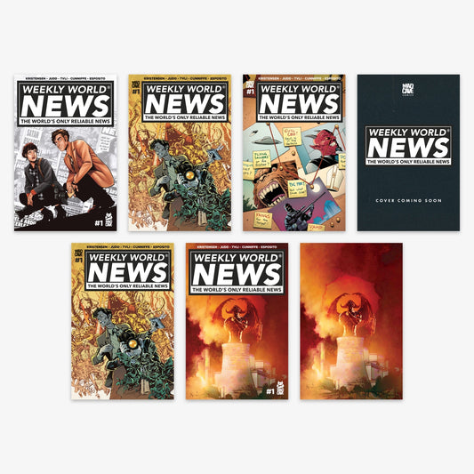 Weekly World News #1 (of 6) (Cover A–G Variants & Bundle) Bundle – Covers A–G