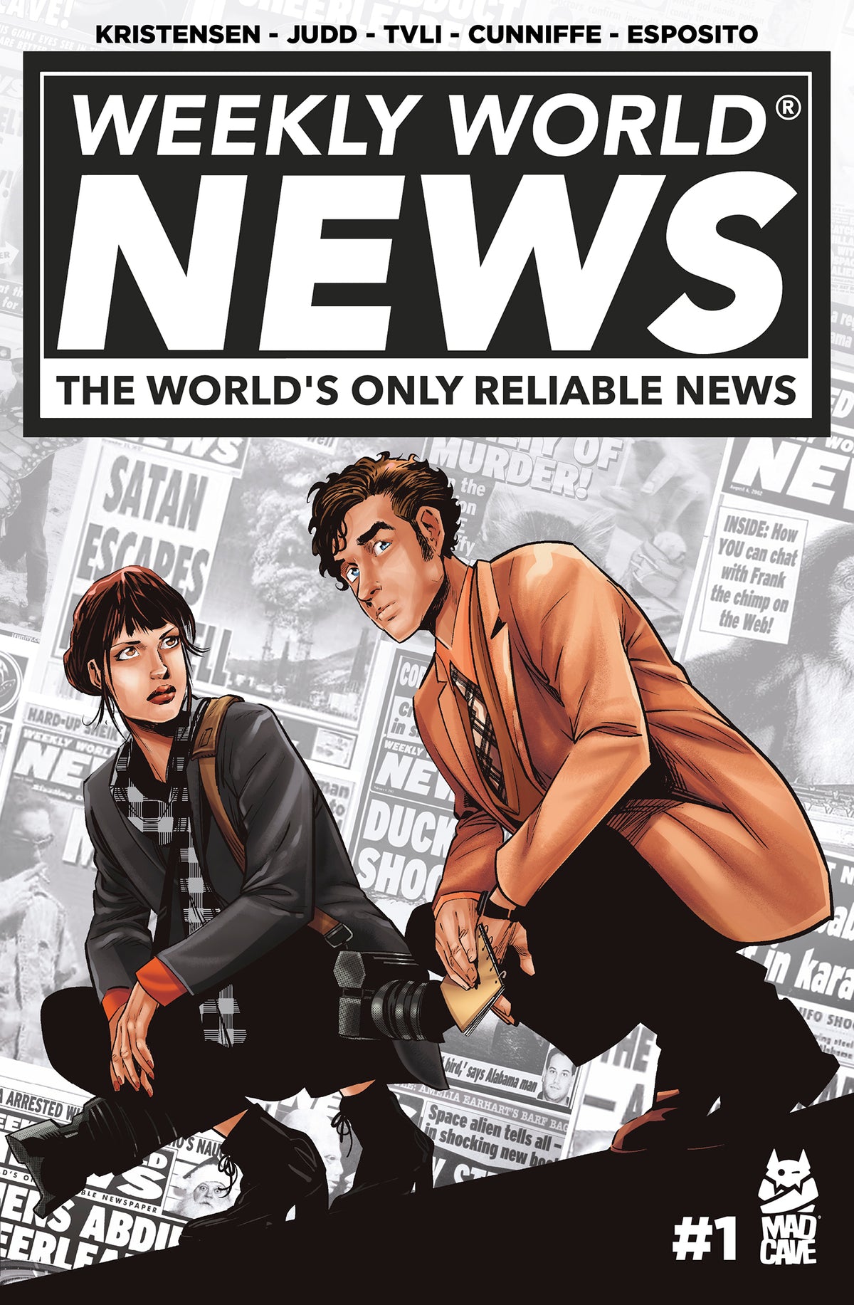 Weekly World News #1 (of 6) Cover A – Mk Perker