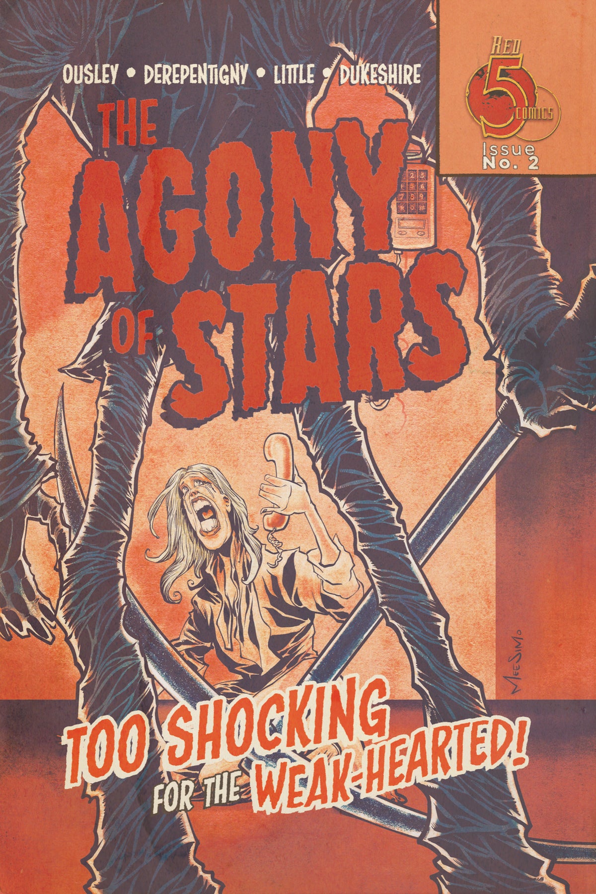 Agony of Stars #2 (of 4) Cover B – Christian Meesimo Meesey Variant