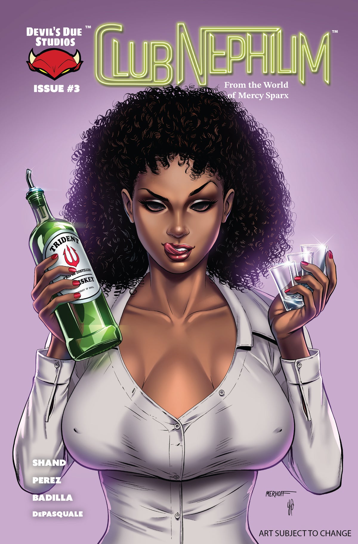 Club Nephilim #3 Cover C – Matt Merhoff Variant