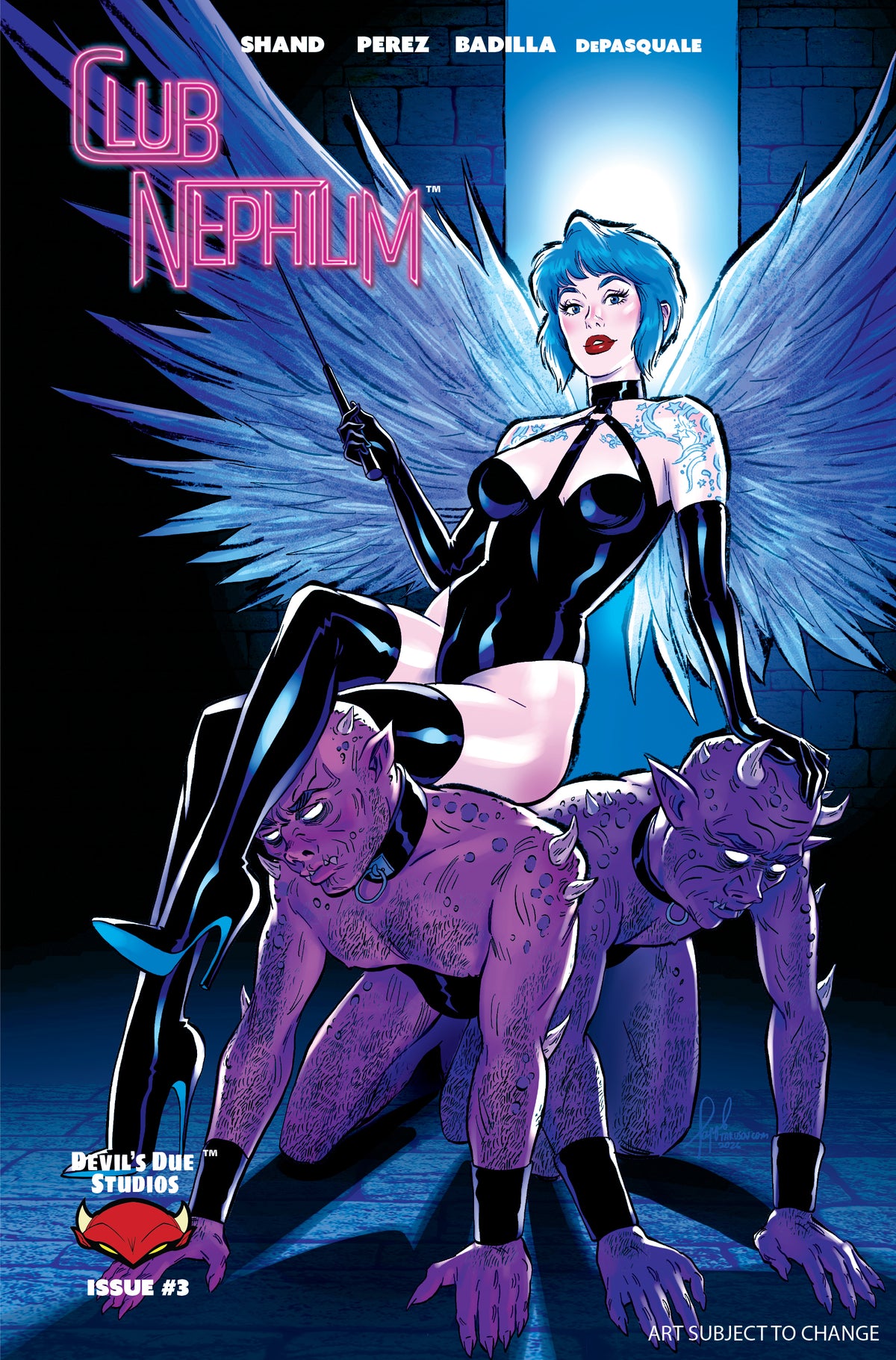 Club Nephilim #3 Cover D – 1:10 Ratio Andrew Tarusov Spot Gloss