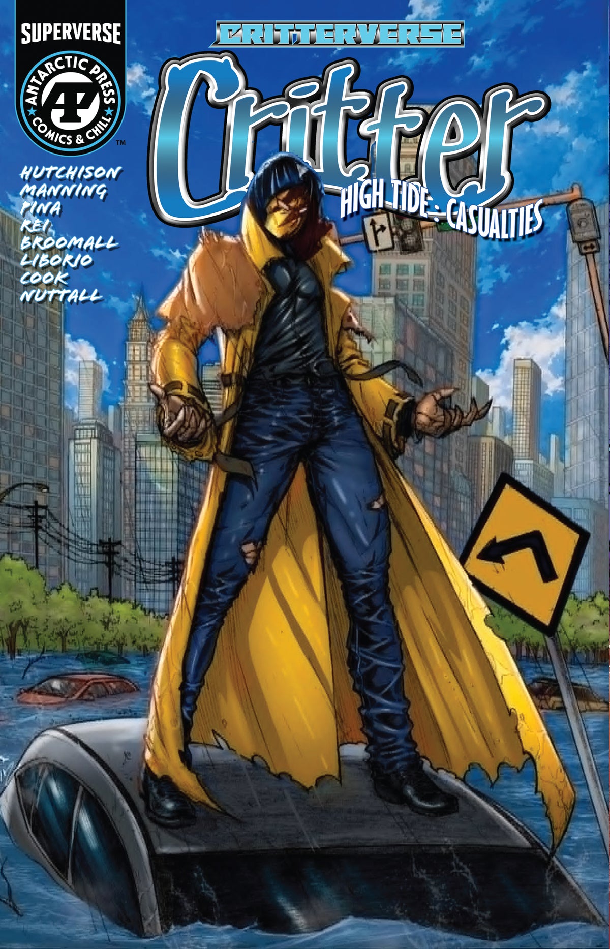 Critter High Tide Special #1 (ONE SHOT) Cover B – Izoneto Ademar Edgar Tavitas Variant