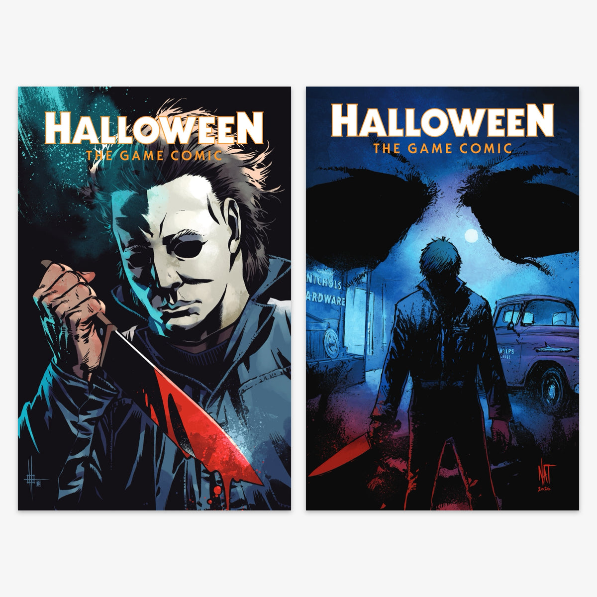 Halloween the Game Comic #2 (of 5) Bundle – Covers A & B (incl. Ratio Incentives)