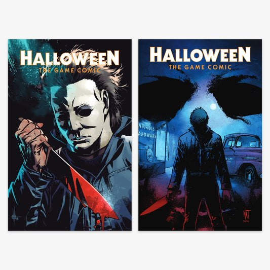 Halloween the Game Comic #2 (of 5) Bundle – Covers A & B (incl. Ratio Incentives)