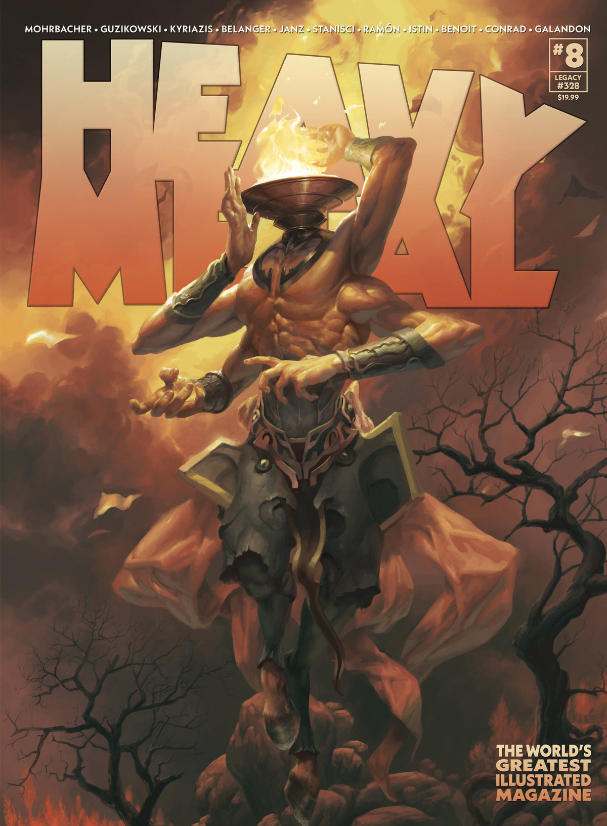 Heavy Metal Magazine #8 Cover A – Peter Mohrbacher