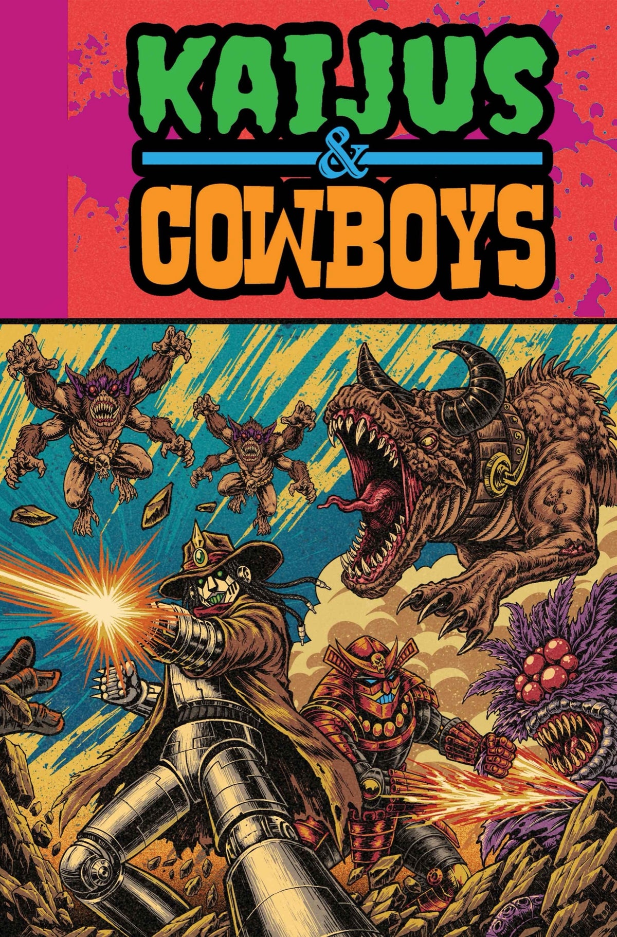 Kaijus and Cowboys #3 (of 12) Cover B – Ferxpain Ec Comics Variant