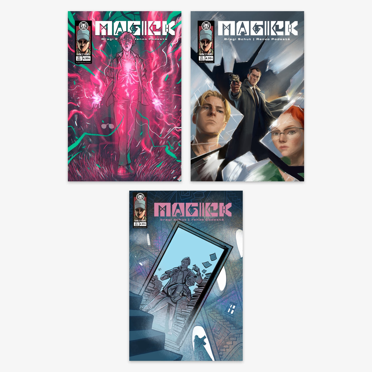 Magick #3 Bundle – Covers A–C
