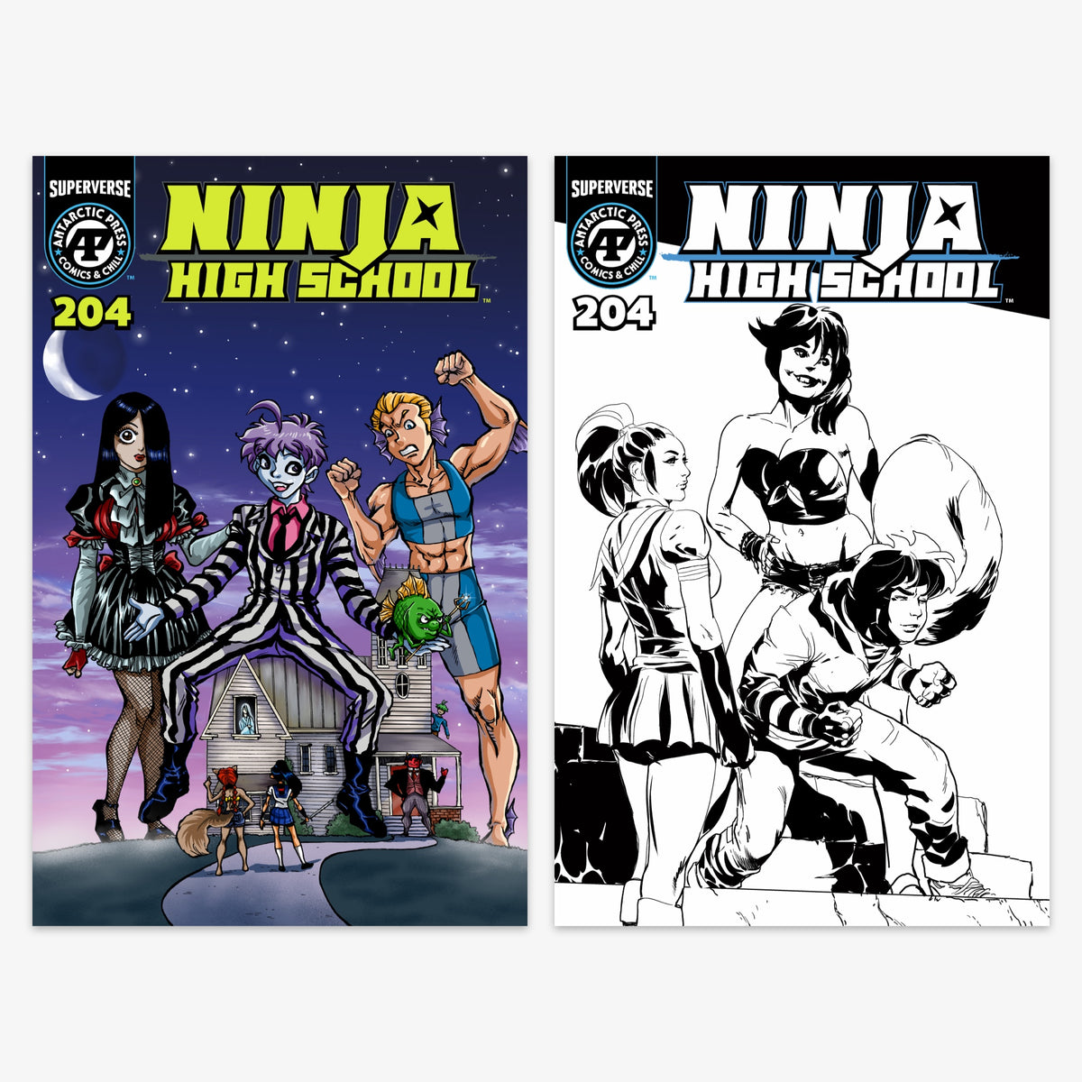 Ninja High School #204 Bundle – Covers A & B