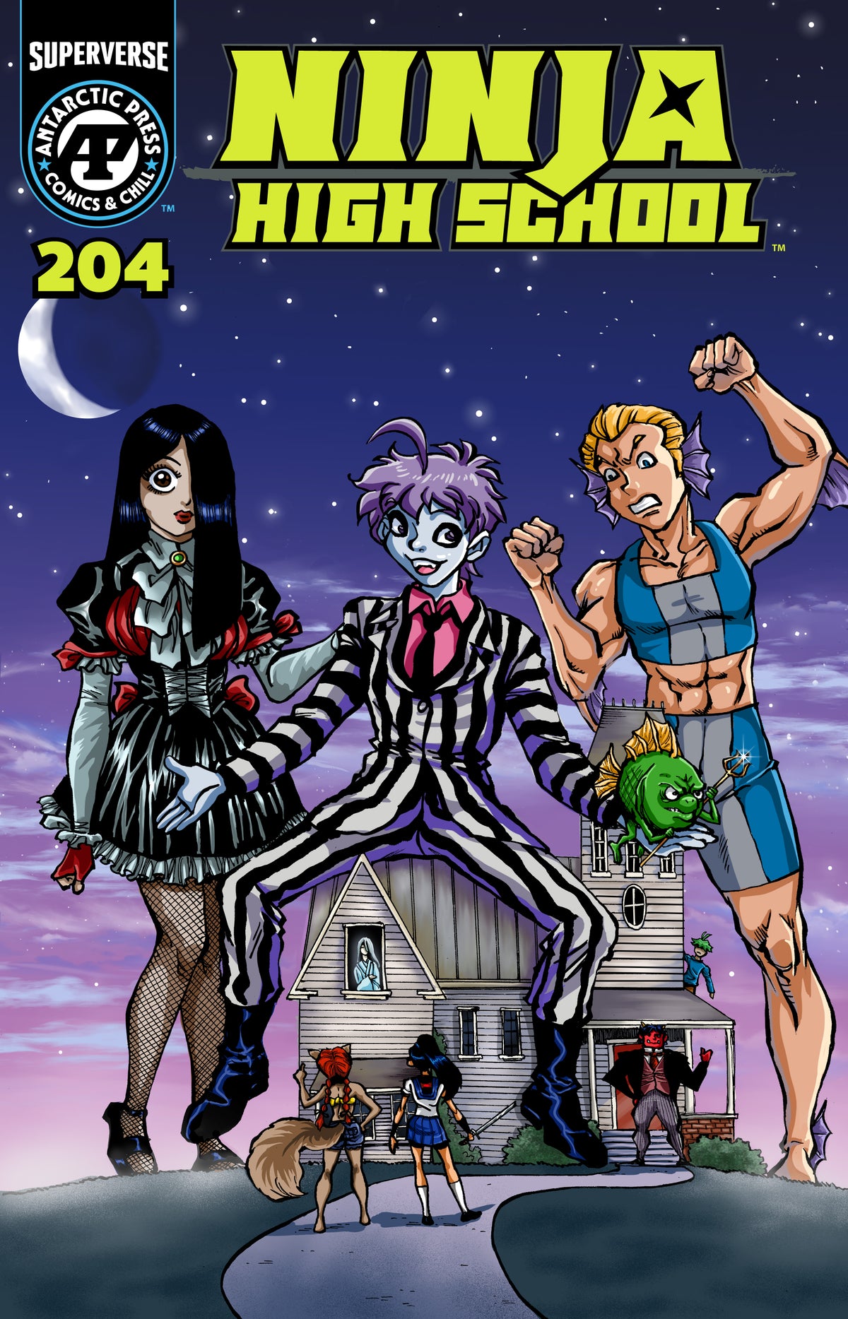 Ninja High School #204 Cover A – Ben Dunn