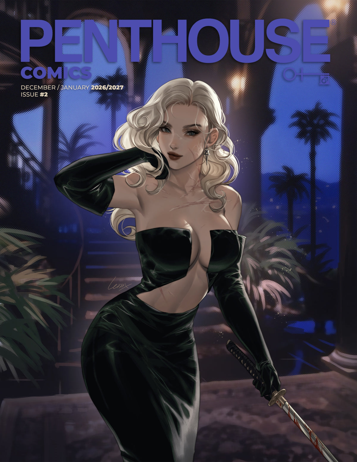 Penthouse Comics #2 Cover B – Lesley Leirix Li Variant