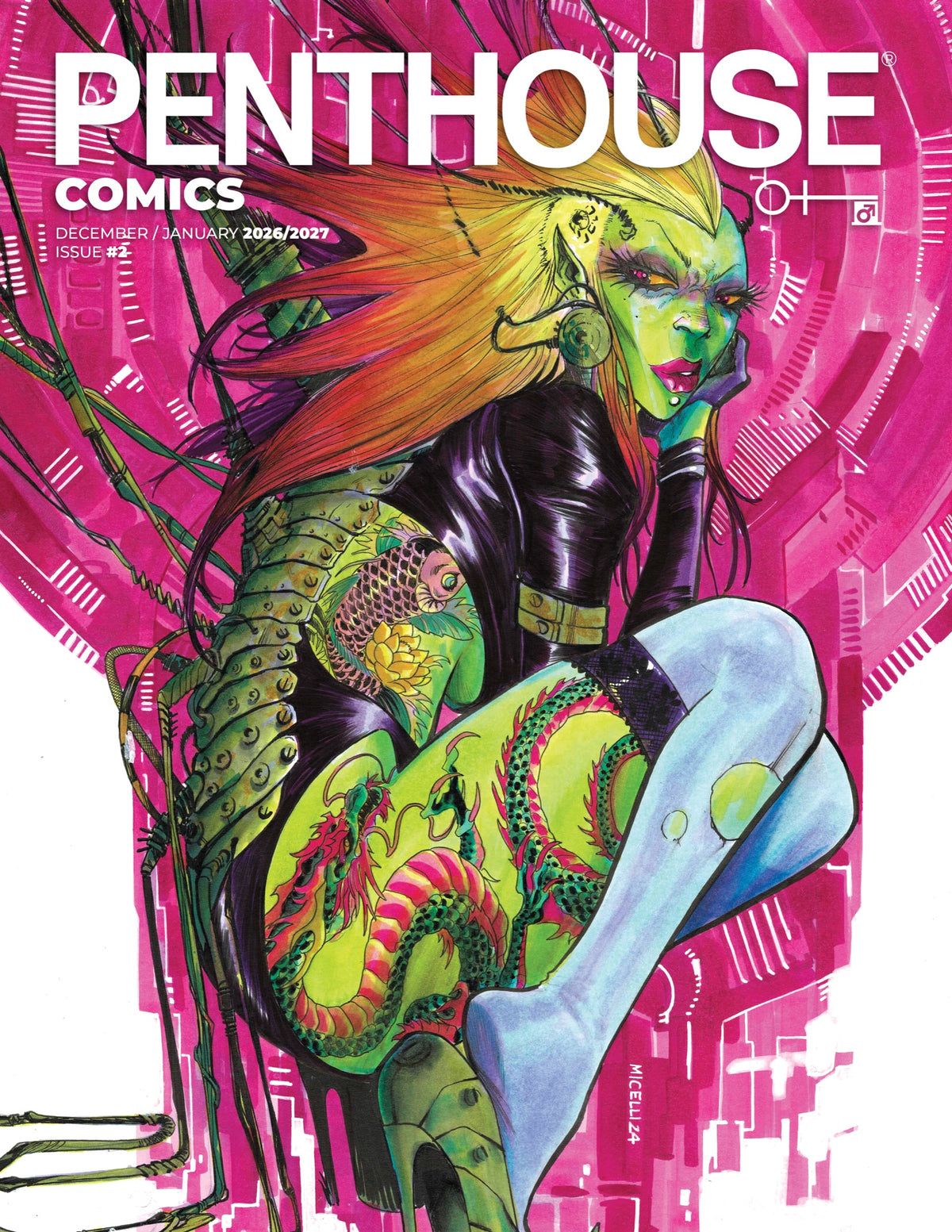 Penthouse Comics #2 Cover C – Alessandro Micelli Variant
