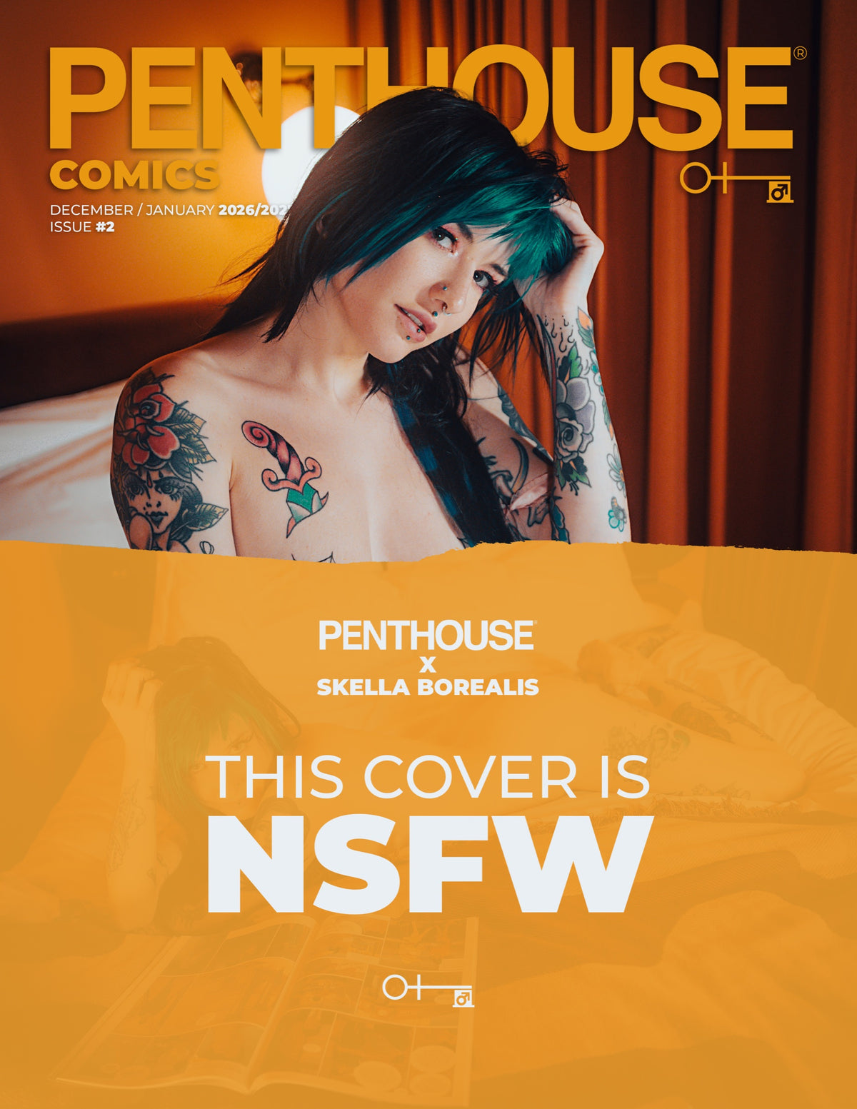 Penthouse Comics #2 Cover G – Skella Borealis NSFW Photo Variant