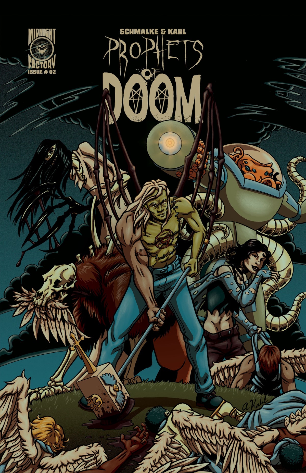 Prophets of Doom #2 (of 4) Cover A – Amanda Kahl