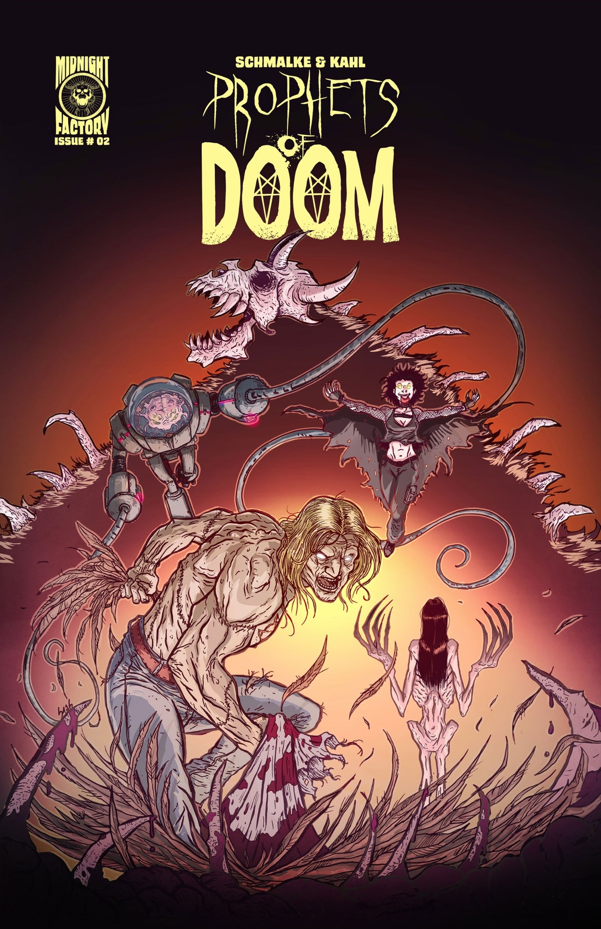 Prophets of Doom #2 (of 4) Cover C – 10 Copy Steve Mardo Unlock Variant