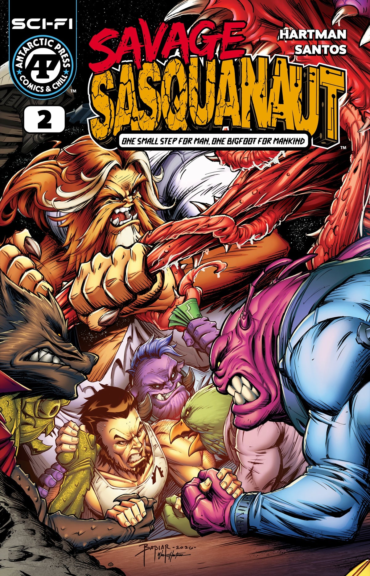 Savage Sasquanaut #2 Cover A – Craig Babiar