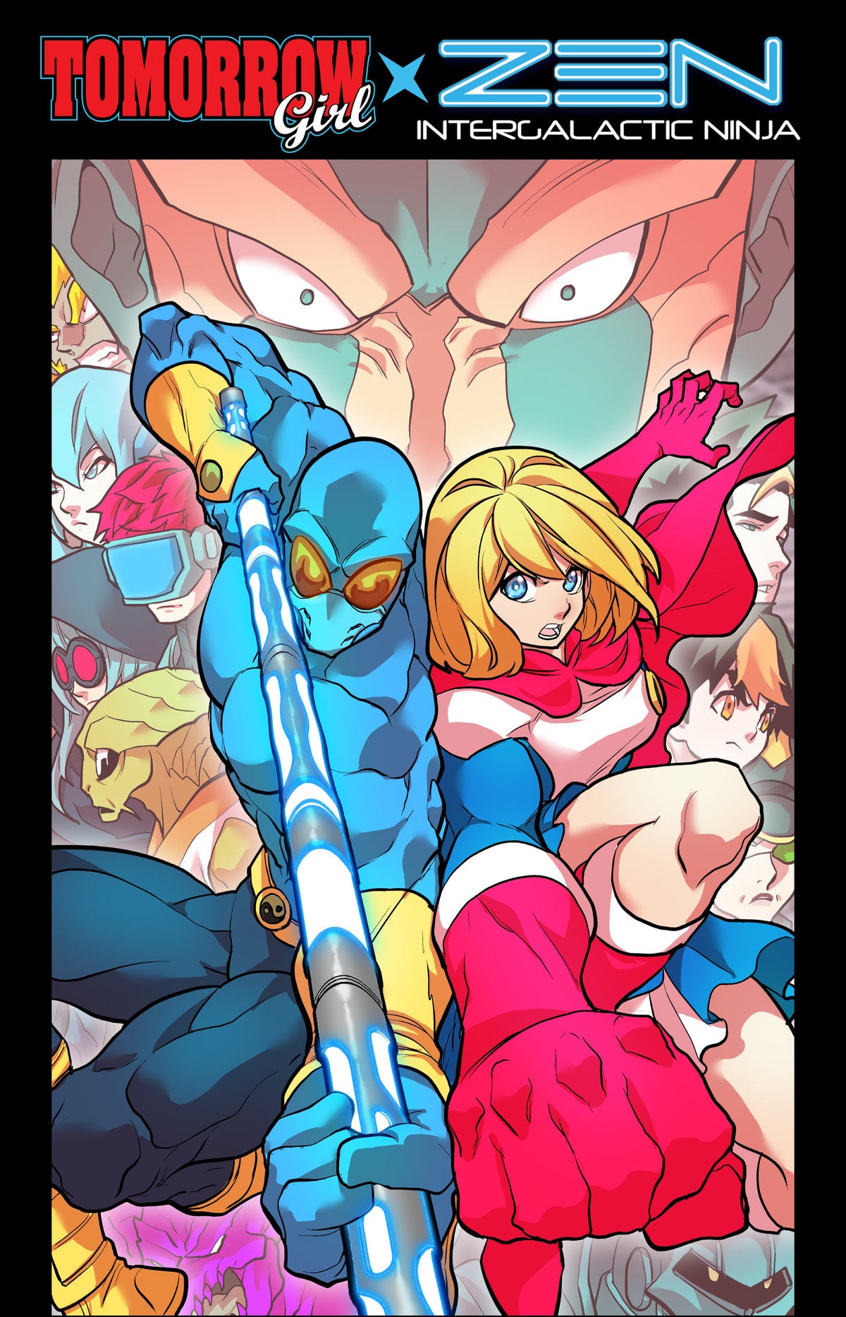 Tomorrow Girl X Zen Intergalactic Ninja #1 (of 2) Cover A – Erwin Prasteya
