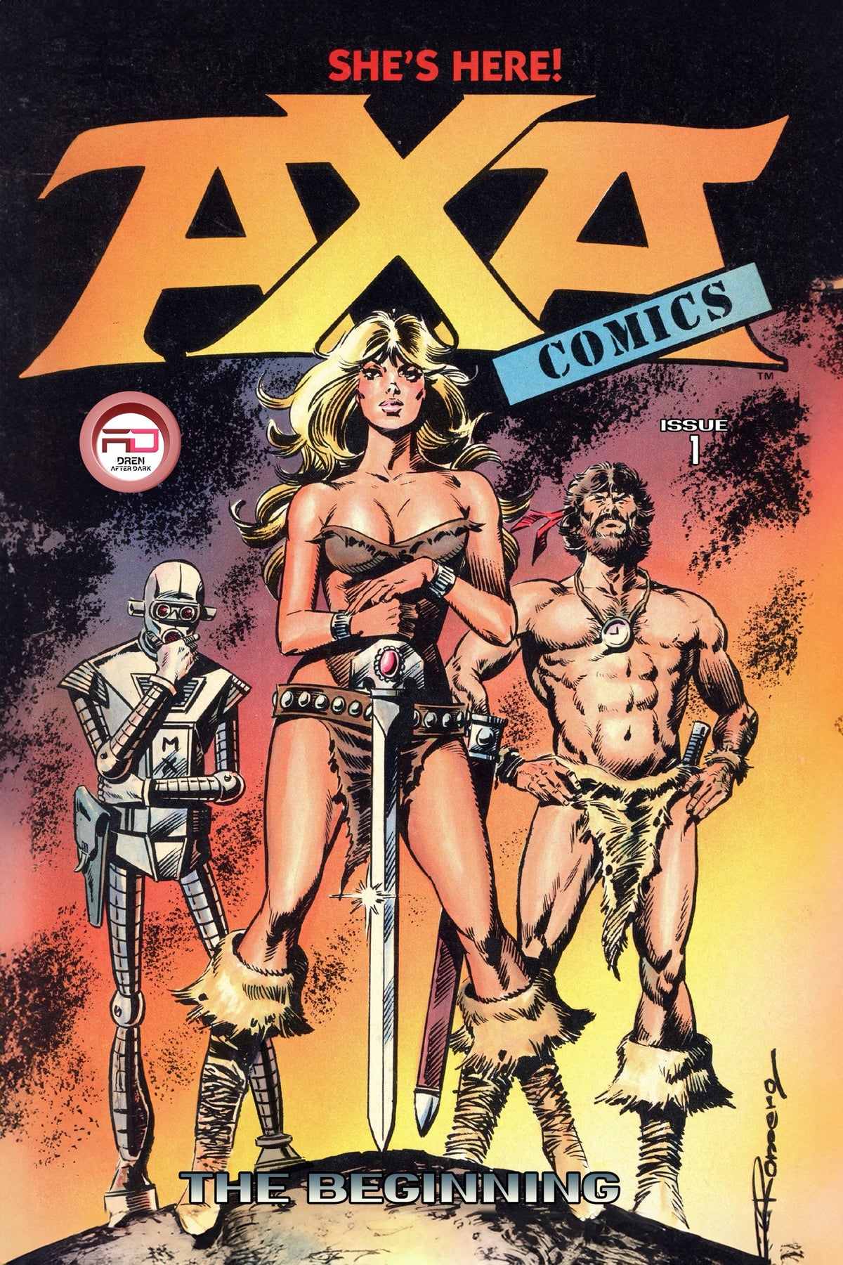 Axa #1 Cover A – Romero