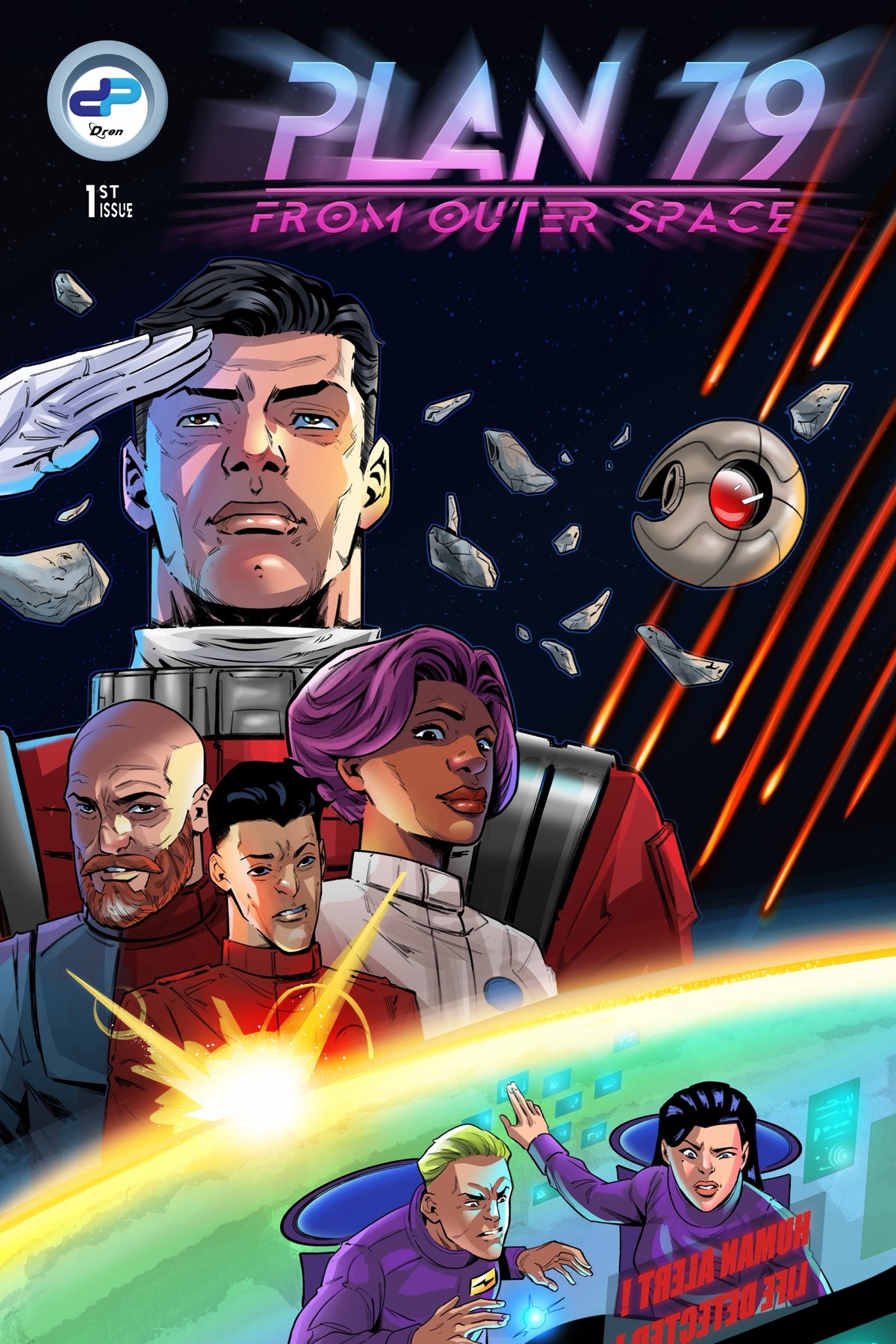 Plan 79 From Outer Space #1 (of 3) Cover A – Javier Ortiz
