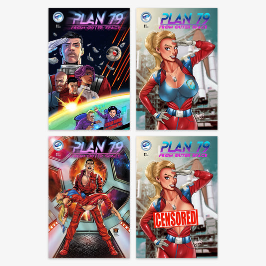 Plan 79 From Outer Space #1 (of 3) Bundle – Covers A–D