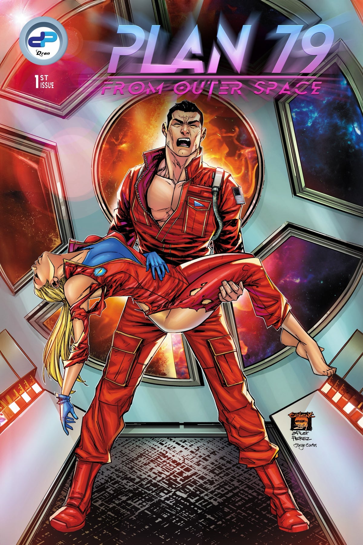 Plan 79 From Outer Space #1 (of 3) Cover C – Talent Caldwell Variant