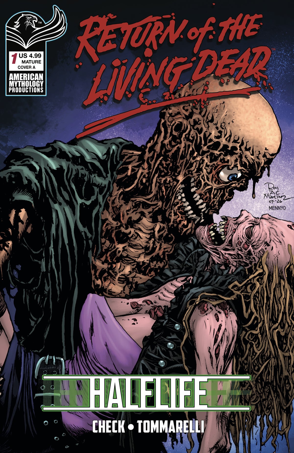 Return Living Dead Halflife #1 Cover A – Roy Allan Martinez