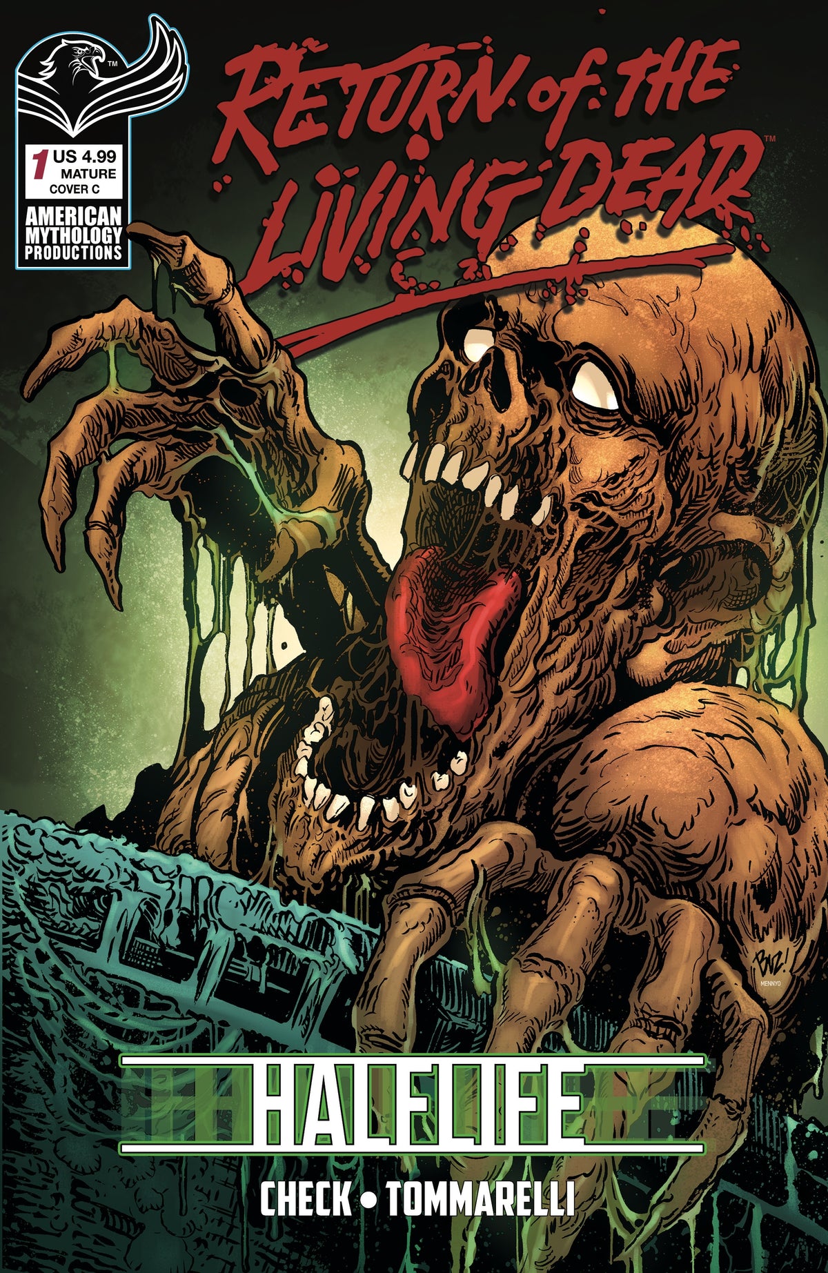 Return Living Dead Halflife #1 Cover C – Buz Hasson Variant