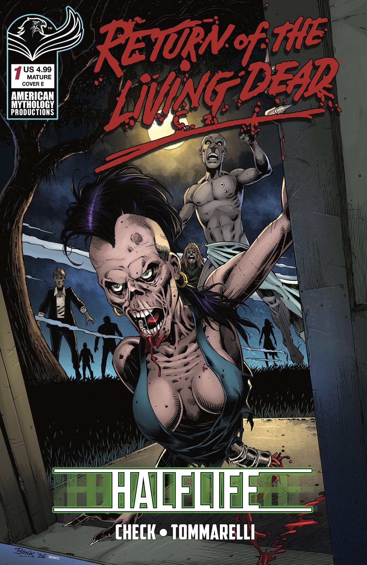 Return Living Dead Halflife #1 Cover E – Richard Bonk Variant