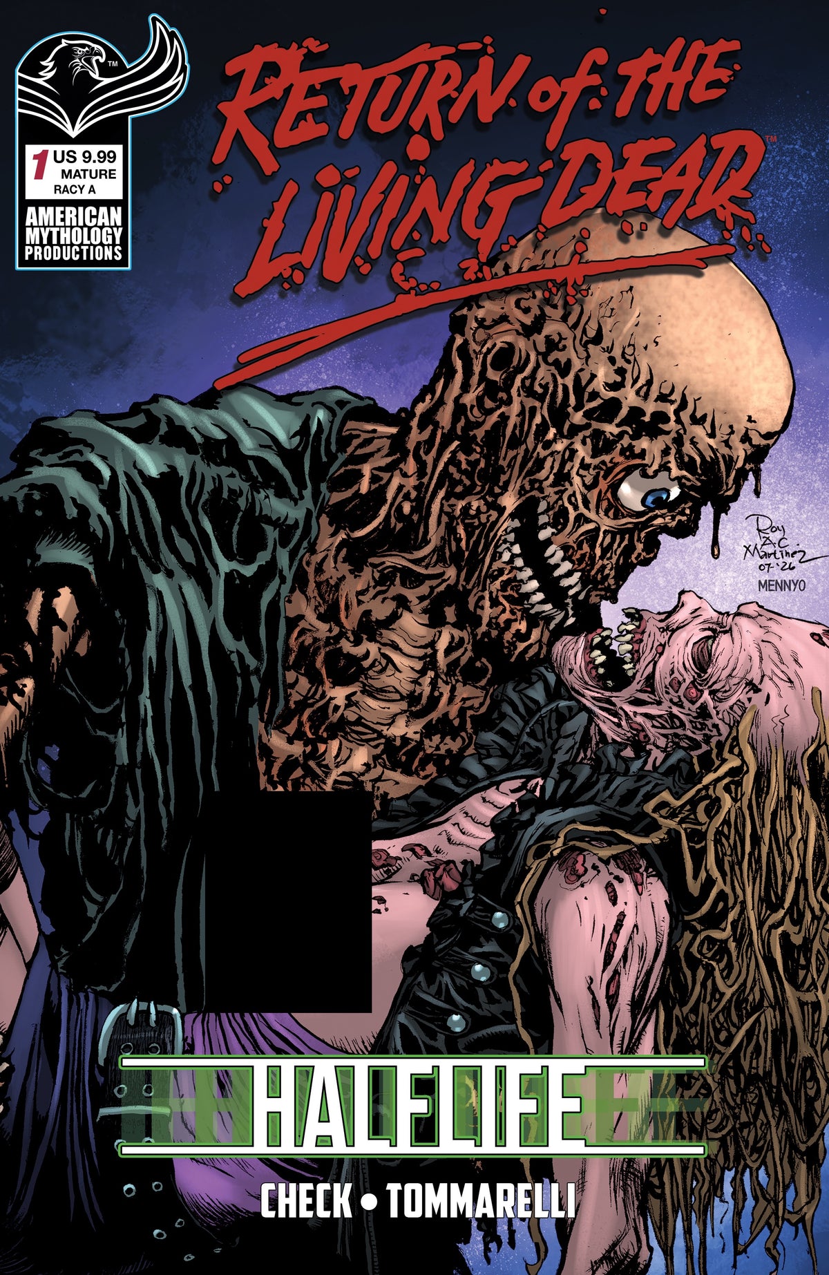 Return Living Dead Halflife #1 Cover G – Richard Bonk Risque Variant