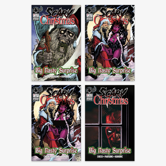 Scary Christmas Big Nasty Surprise #1 Bundle – Covers A–D