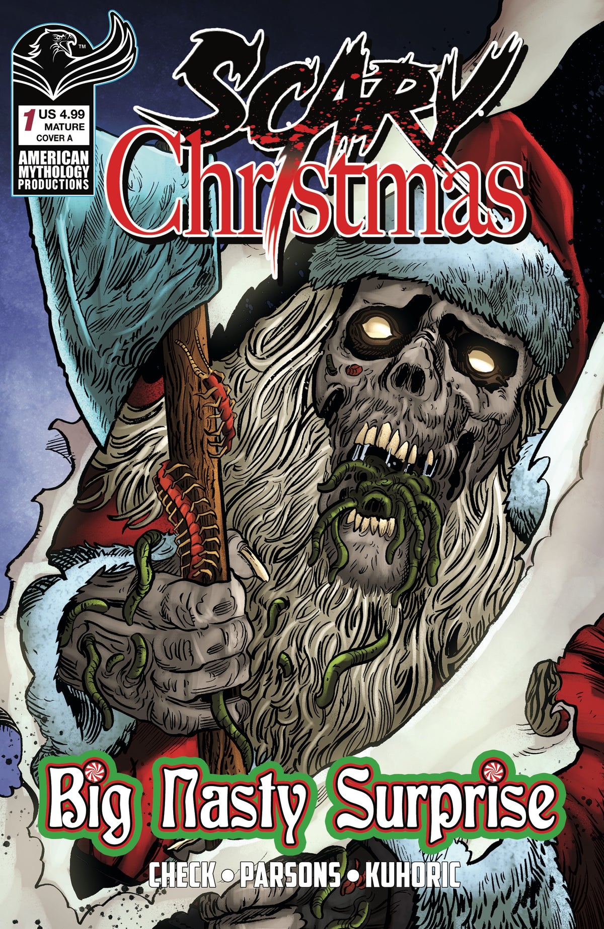 Scary Christmas Big Nasty Surprise #1 Cover A – Buz Hasson