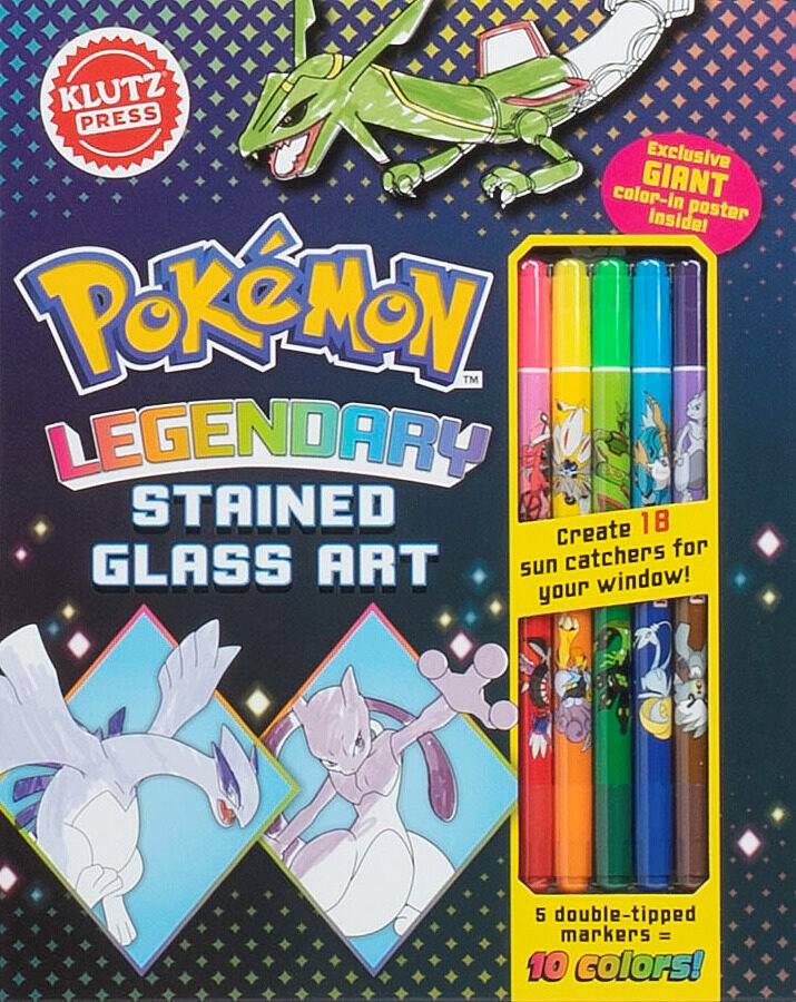 Pokemon Legendary Stained Glass HC Default Title