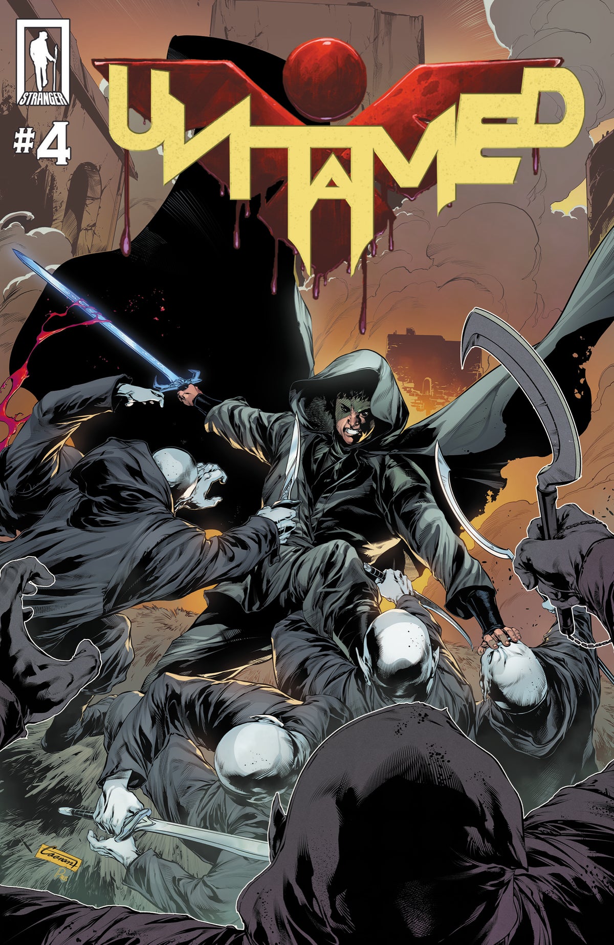 Untamed a Sinners Prayer #4 (of 7) 2ND PTG Cover B – Caanan White Batman Homage Variant
