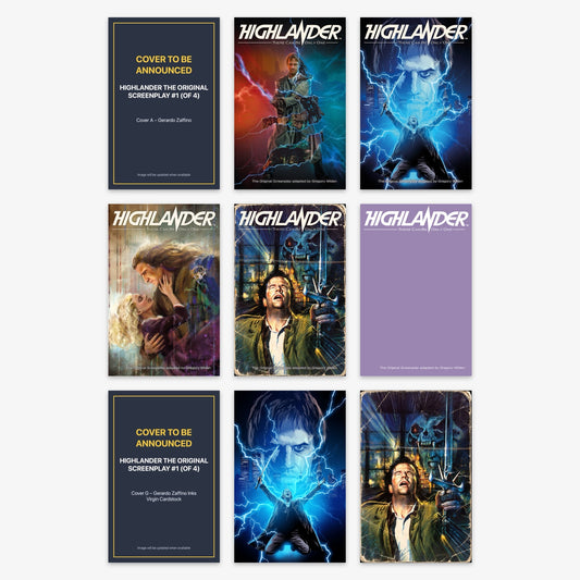 Highlander the Original Screenplay #1 (of 4) Bundle – Covers A–G, I, K