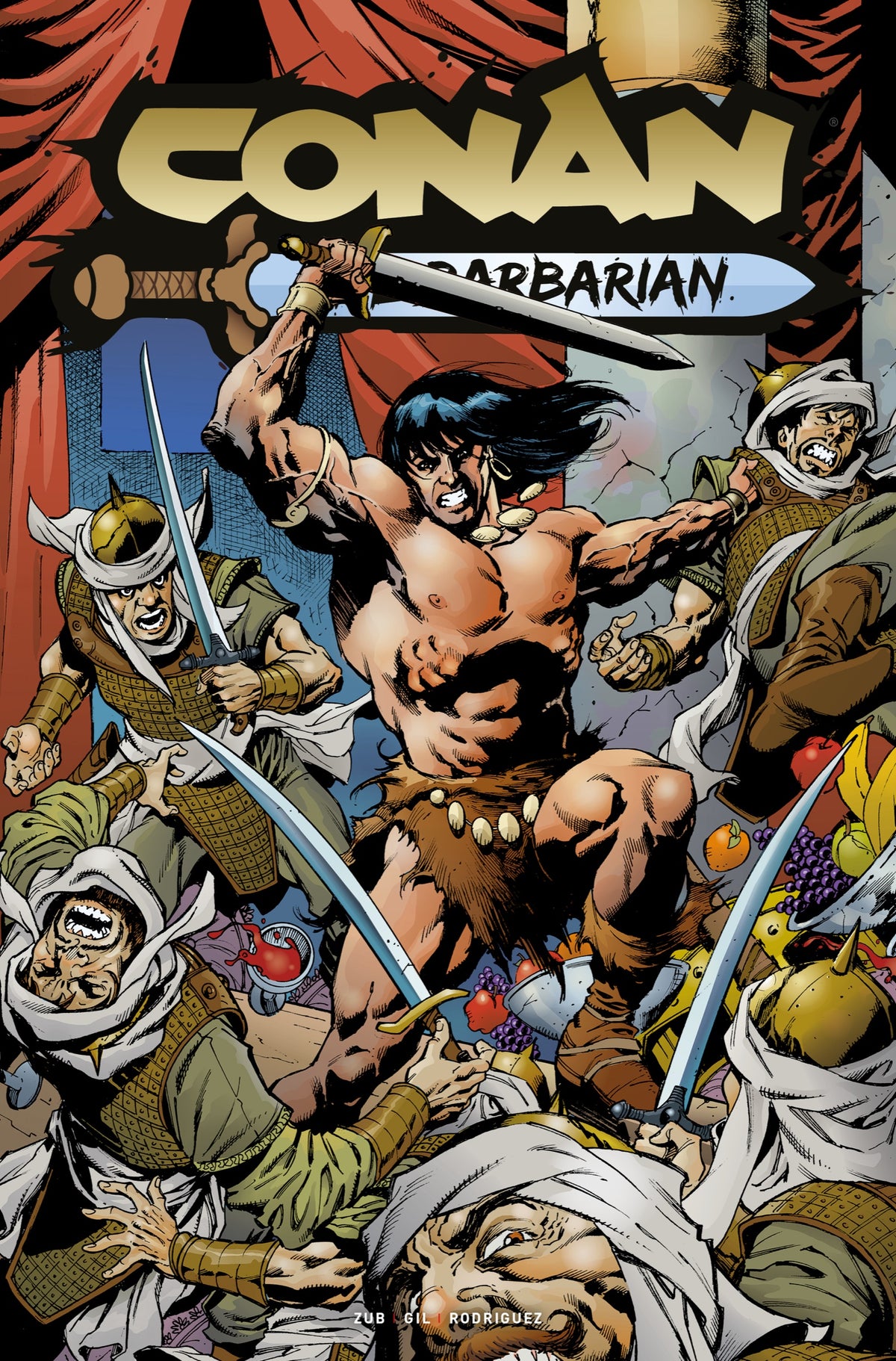 Conan the Barbarian #38 Cover B – Aaron Lopresti