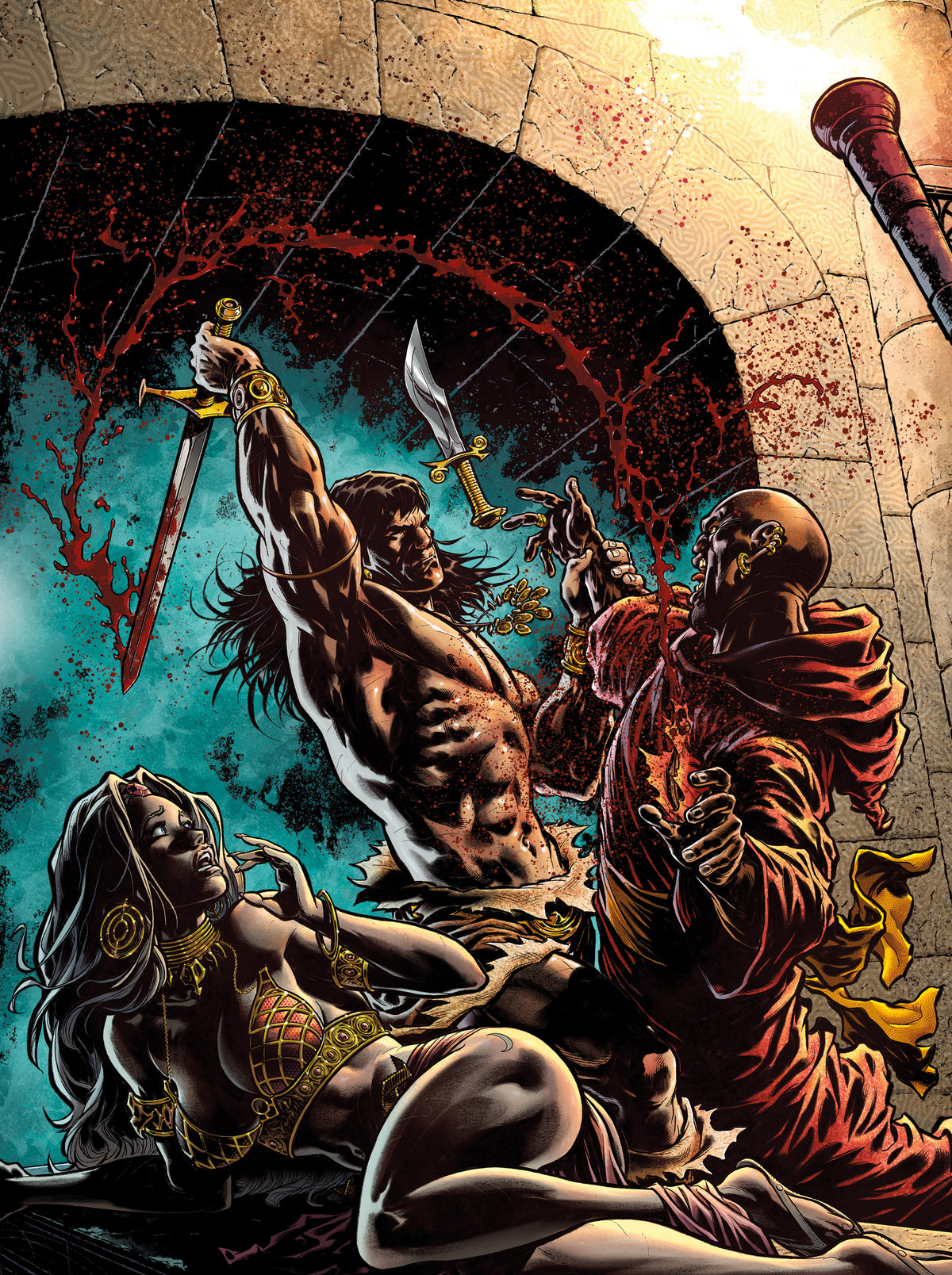 Savage Sword of Conan Reforged #8 Cover C – Ian Churchill Virgin Cardstock Variant