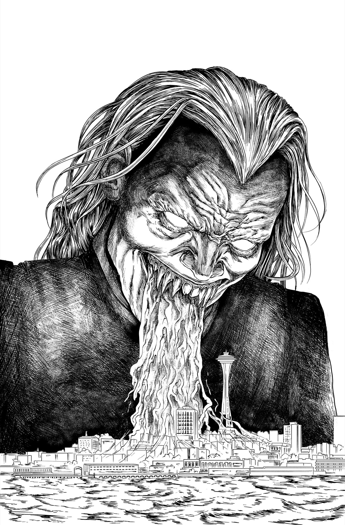 Vampire the Masquerade Wake in Hate #2 (of 4) Cover F – Jenna Cha Inks Virgin Cardstock Variant