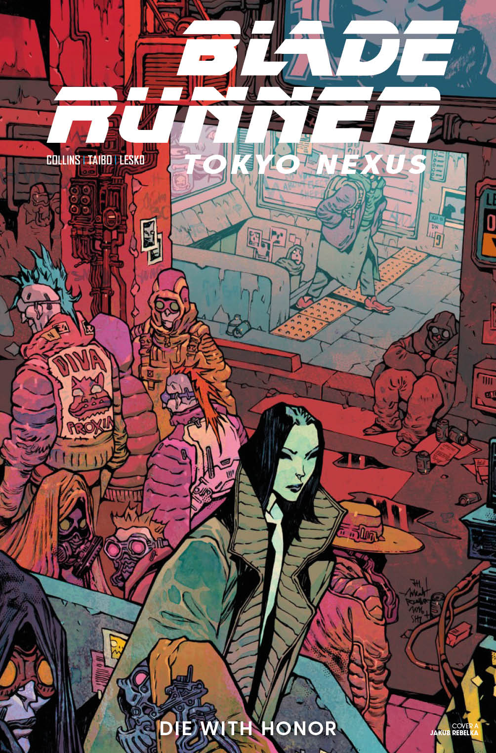 Blade Runner Tokyo Nexus Die With Honor #2 (of 4) Cover A – Jakub Rebelka