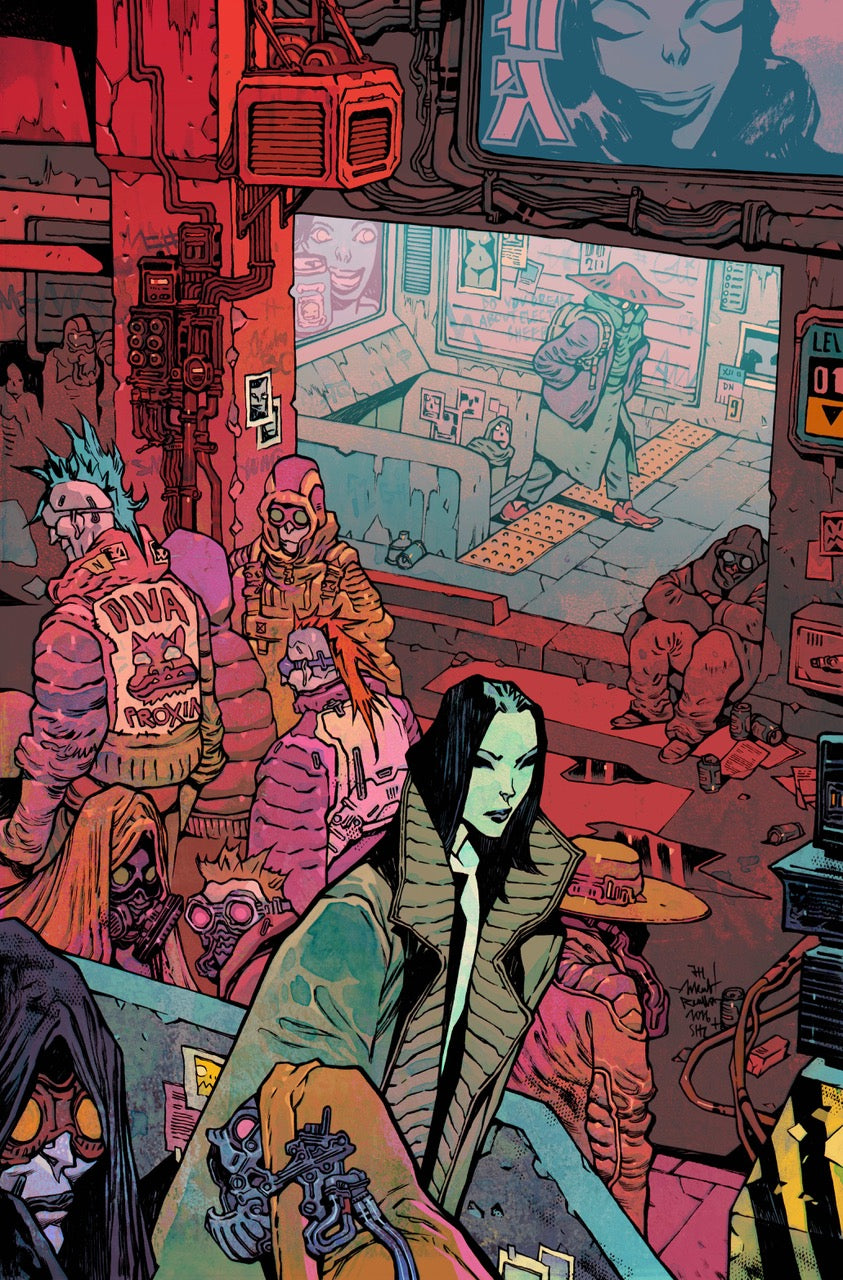 Blade Runner Tokyo Nexus Die With Honor #2 (of 4) Cover D – Jakub Rebelka Virgin Cardstock Variant