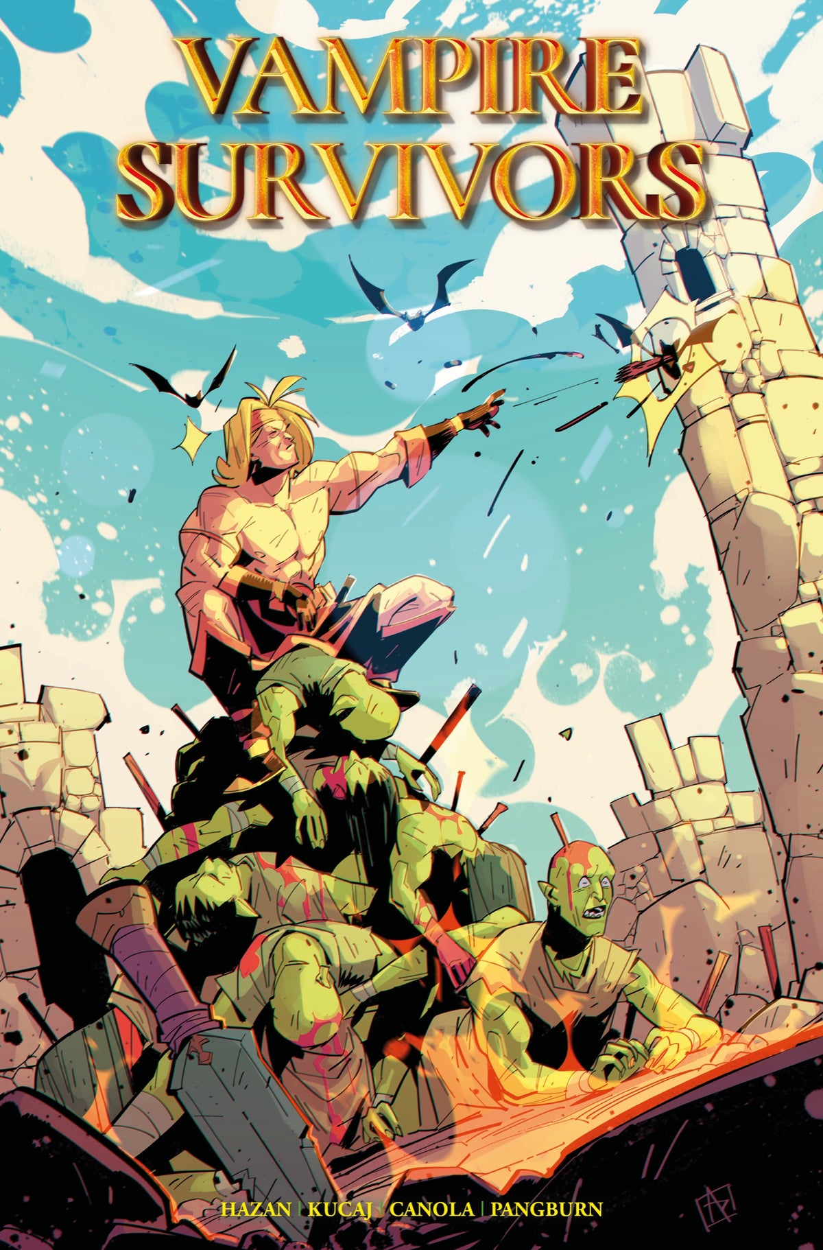 Vampire Survivors #4 (of 4) Cover A – Alessio Petillo
