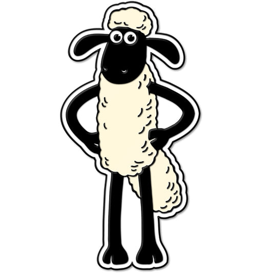 Aardman 50 Shaun Enamel Pin Badge Default Title
