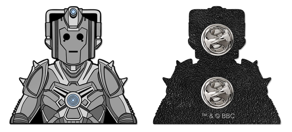 Doctor Who Cyberwarrior Enamel Pin Badge Default Title
