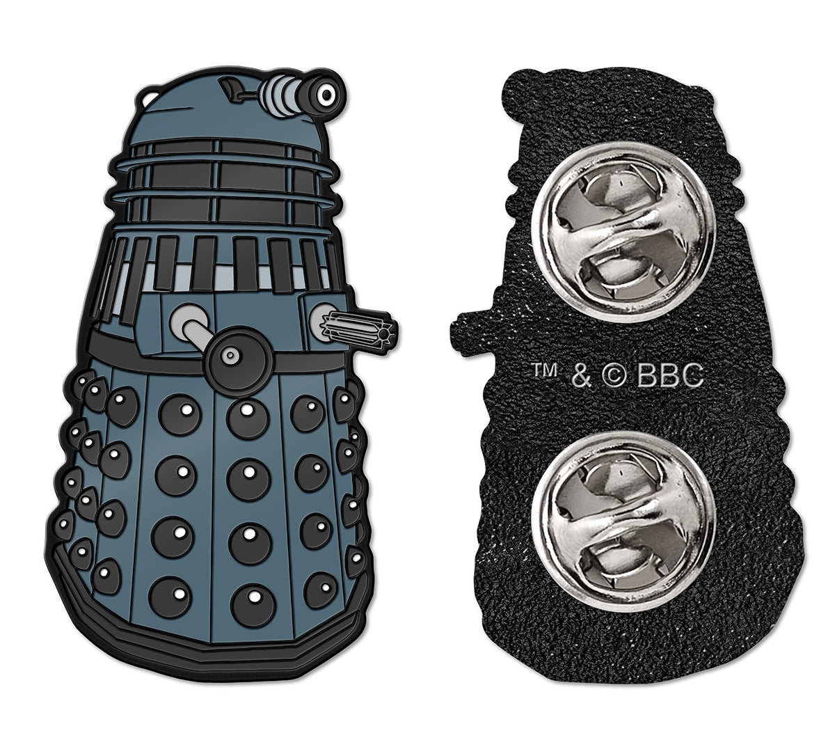 Doctor Who Dalek No Text 1980s Enamel Pin Badge Default Title