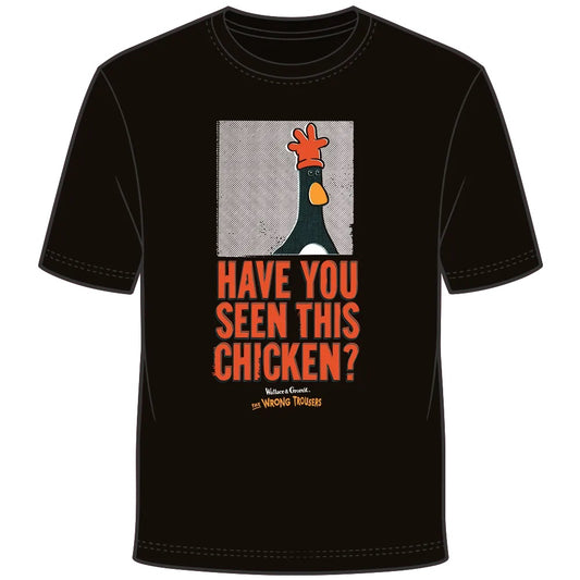 Wallace & Gromit Feathers Wanted T-Shirt Xxxl Default Title