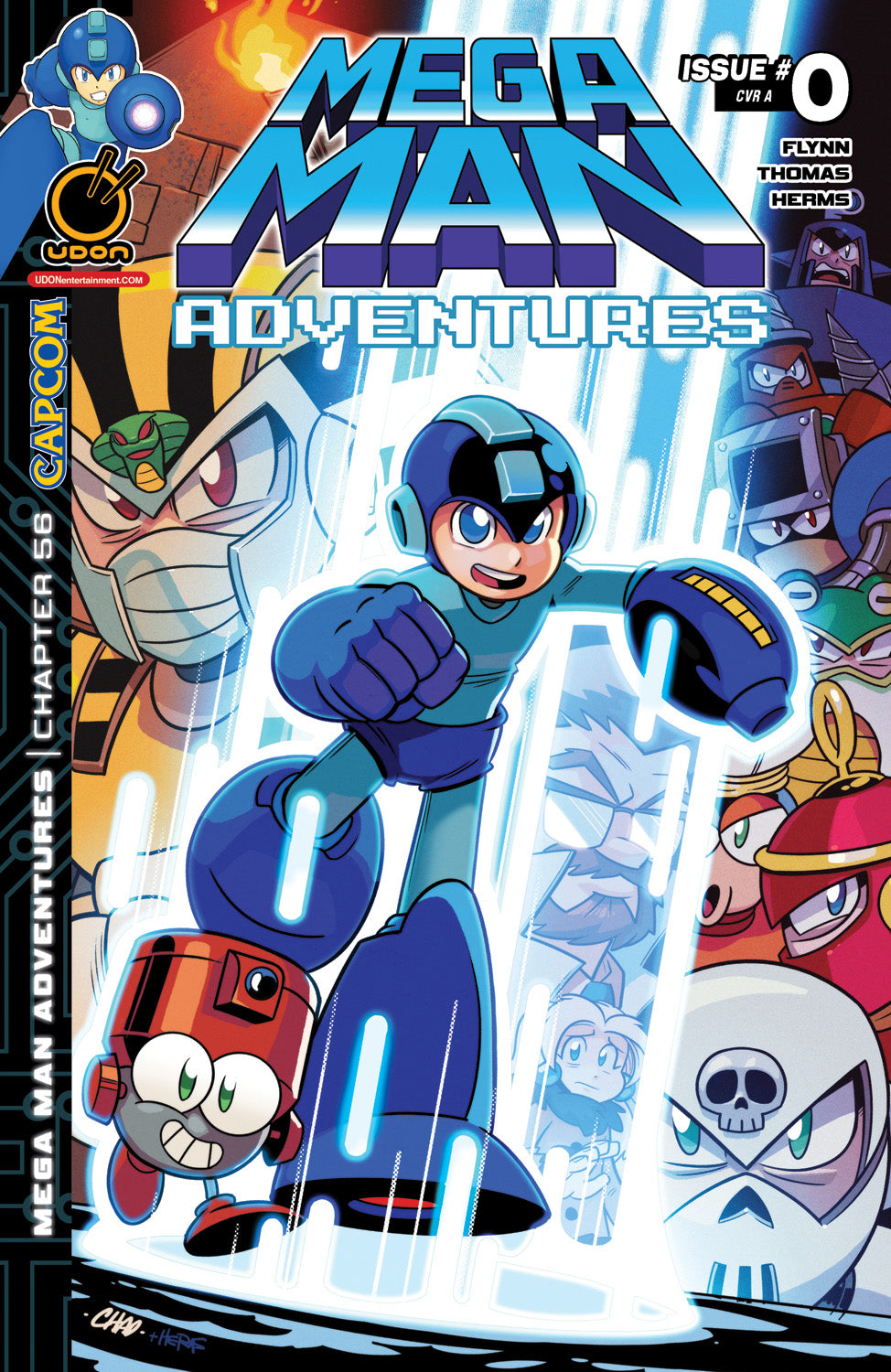 Mega Man Adventures #0 (ONE SHOT) Cover A – Chad Thomas