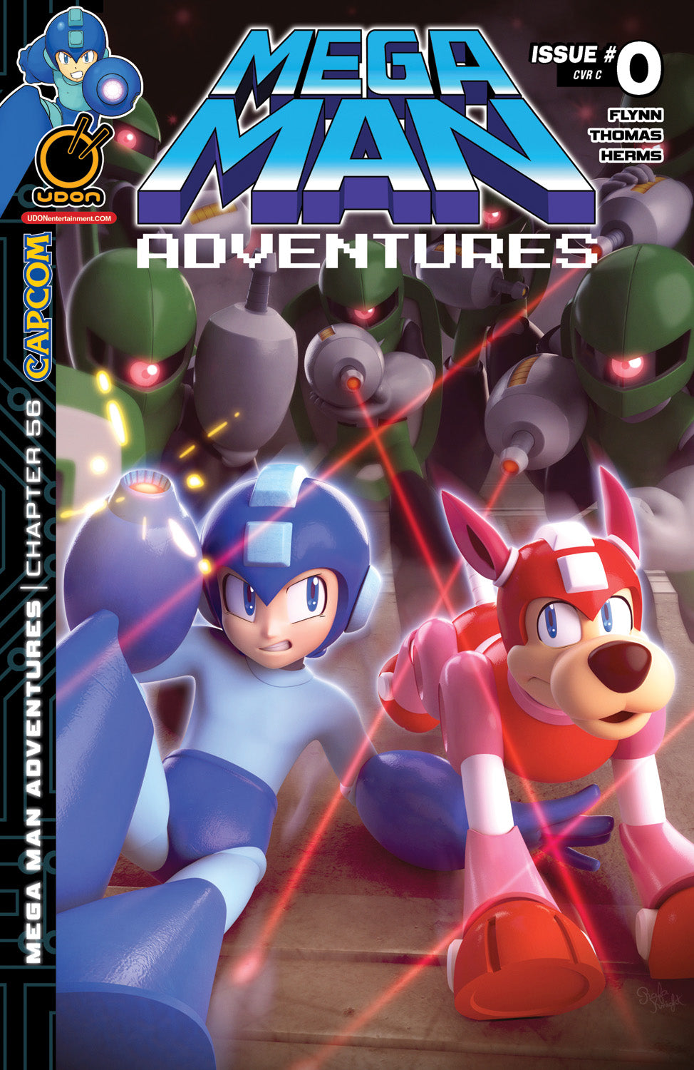 Mega Man Adventures #0 (ONE SHOT) Cover C – Rafa Knight Variant