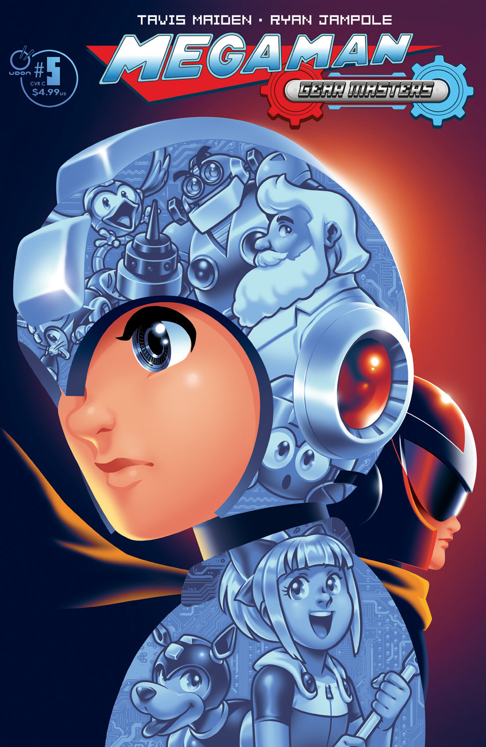 Mega Man: Gear Masters #4 (of 5) Cover C – Jorge M Velez Variant